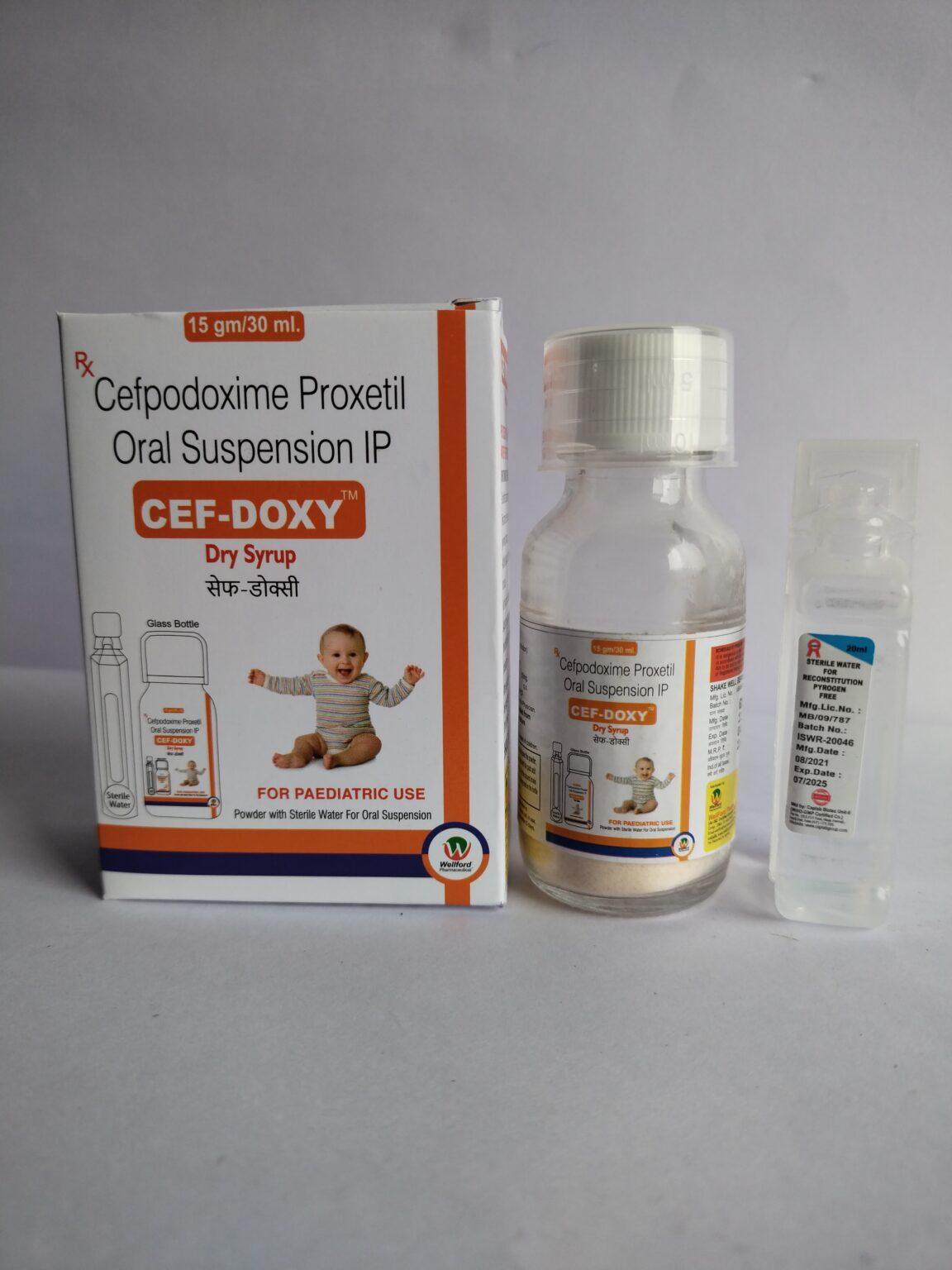 CEF-DOXY-50MG WFI,GLASS