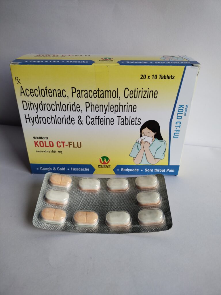 Wellford KOLD-CT FLU-DL TABLETS