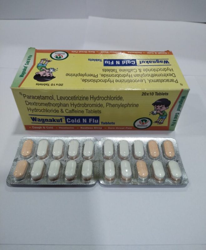 Wagnakuf – COLD N FLU TABLETS