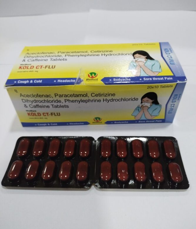Wellford KOLD-CT FLU TABLETS