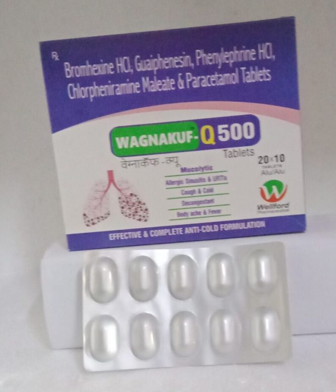Wagnakuf-Q 500 TABLETS
